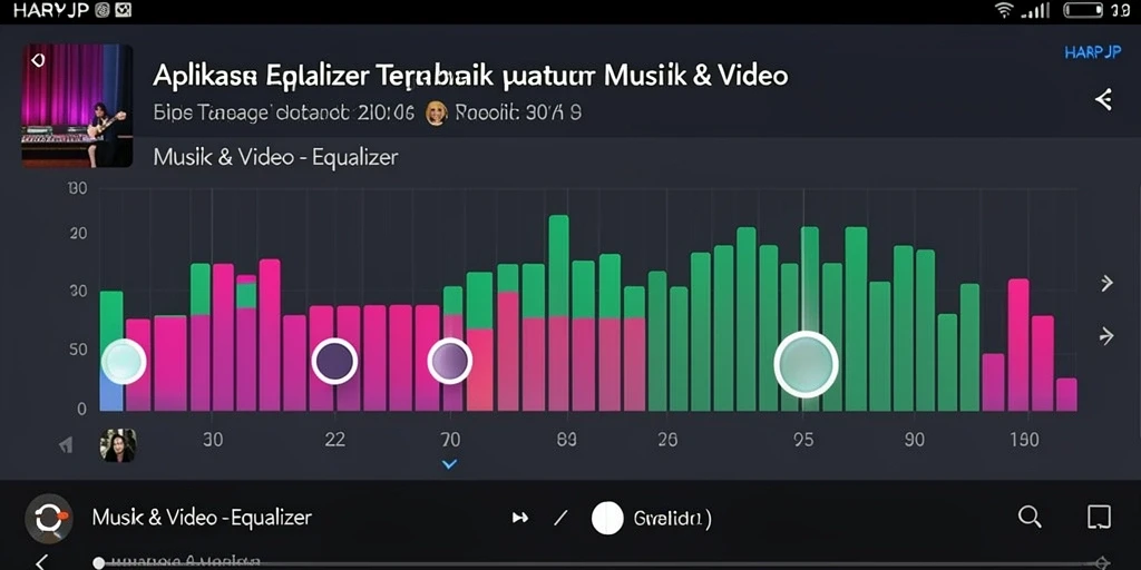 Tampilan antarmuka pengguna HARAPJP yang modern dan fungsional.
