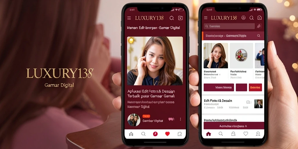 Antarmuka LUXURY138 yang bersih dan intuitif untuk pengeditan gambar digital.