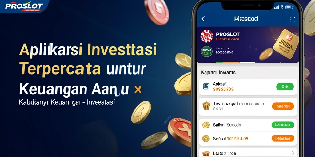 Tampilan antarmuka PROSLOT yang modern dan user-friendly.