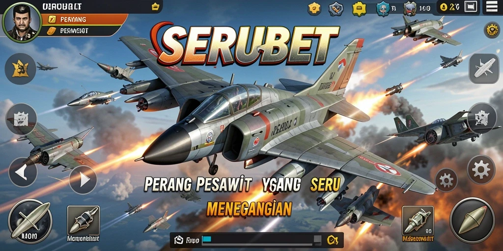 Tampilan antarmuka SERUBET yang menarik dan fungsional.